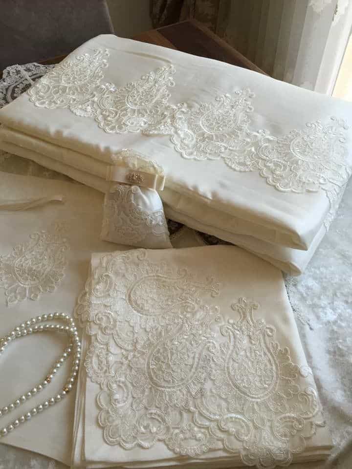 تصویر 2 از سجاده مخمل عروس + انتخابی فاخر